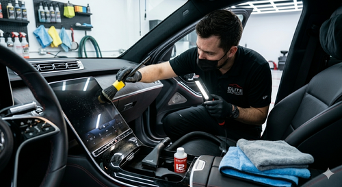 interior auto lujoso